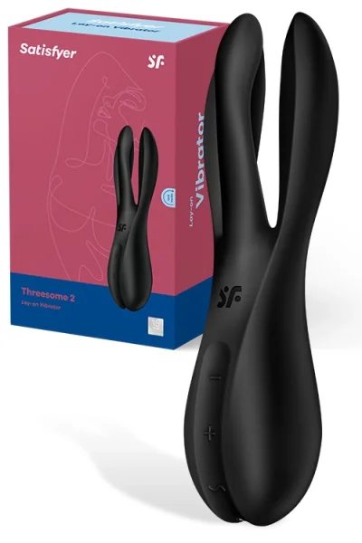 Satisfyer Threesome 2 - 5.5" Lay-On Vibrator
