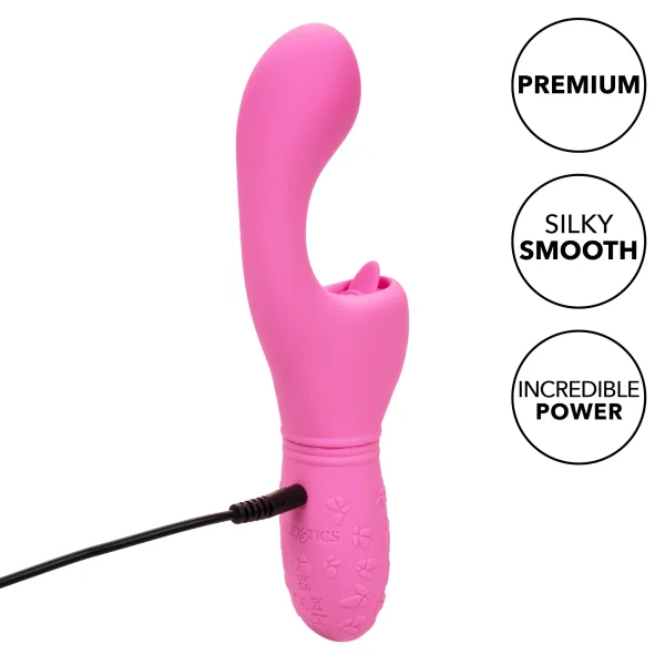 Rechargeable Butterfly Kiss Flicker Pink