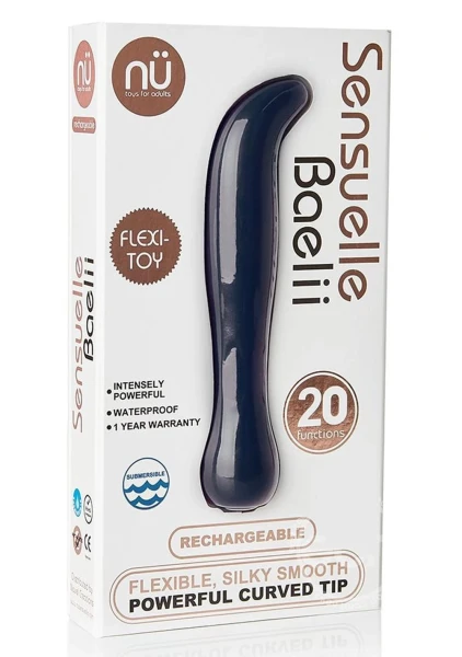 Sensuelle Baelii Rechargeable Flexible Silicone Vibrator