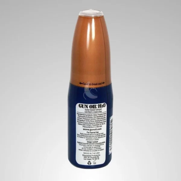Gun Oil H2O - Water-Based Lube | 4oz