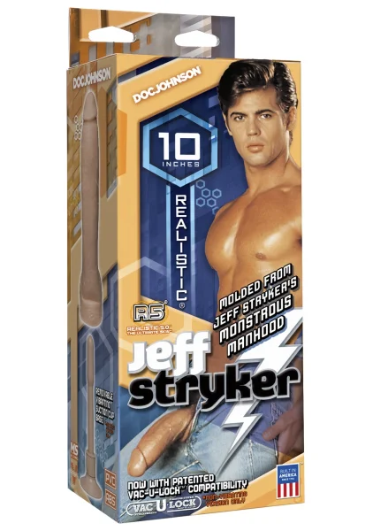 Signature Cocks - Jeff Stryker Realistic Cock with Removable Vac-U-Lock™ Suction Cup