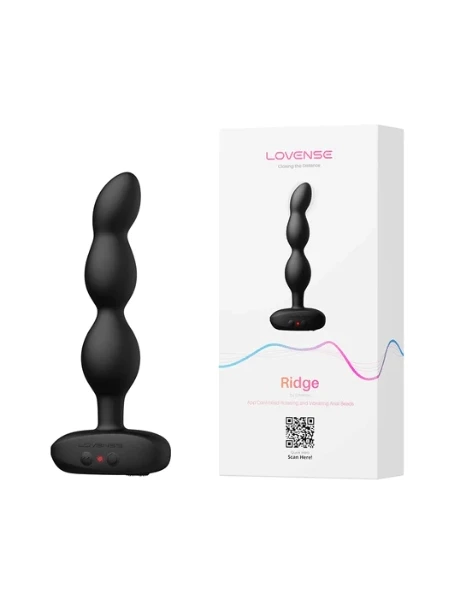 Lovense - Ridge - Vibrating & Rotating Bluetooth Anal Beads
