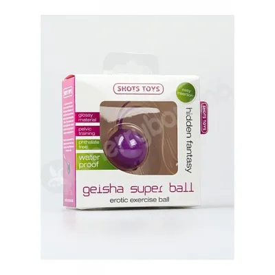 Shots Toys Purple Geisha Super Ball