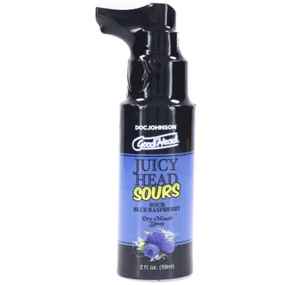 Goodhead Juicy Head Dry Mouth Spray Sour Blue Raspberry 2 Oz