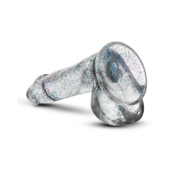 Naturally Yours - 6" Glitter Cock - Sparkling Clear — image 13 of 17