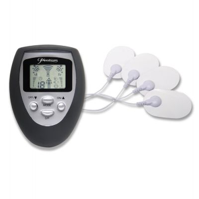Fetish Fantasy Series Deluxe Shock Therapy Travel Kit Black Silver White