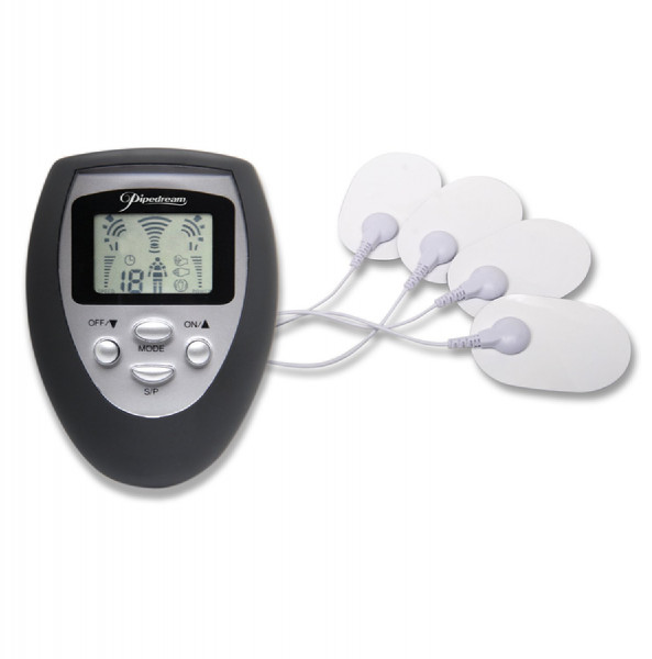 Fetish Fantasy Series Deluxe Shock Therapy Travel Kit - Black/Silver/White