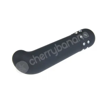 Diamond Lustre Black G spot Vibrator