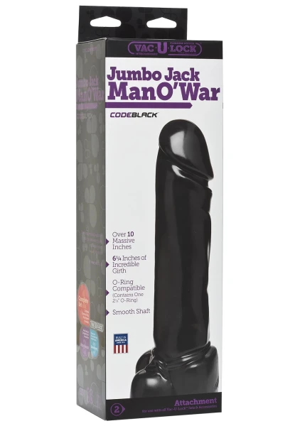Vac-U-Lock CODEBLACK Jumbo Jack Man O War — image 5 of 6