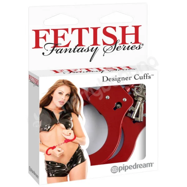 Fetish Fantasy Series Red Designer Cuffs