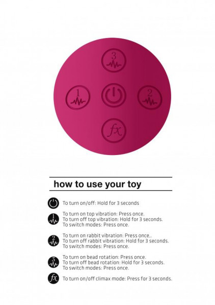 Vive Mira 360-Degree Spinning G-Spot Rabbit by Shots — image 5 of 5