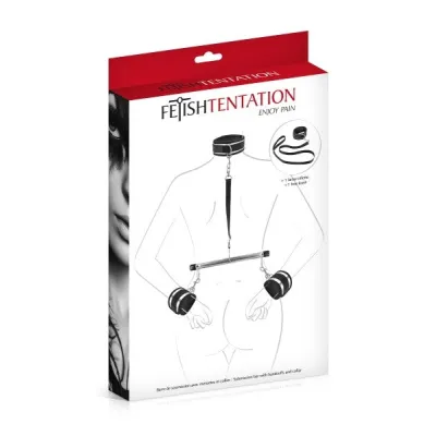 Fetish Tentation Handcuff and Submissive Collar