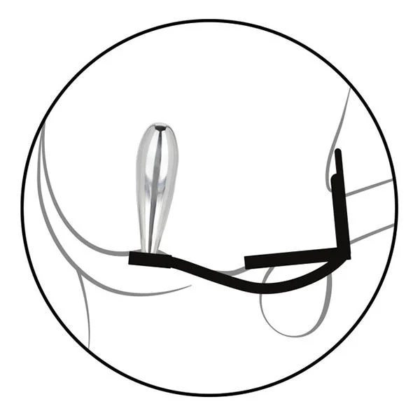 CalExotics Star-F Sparkling Gem Glider Butt Plug & Dual Penis Enhancer