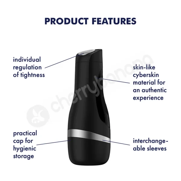 Satisfyer Men Classic Silver Male Masturbator