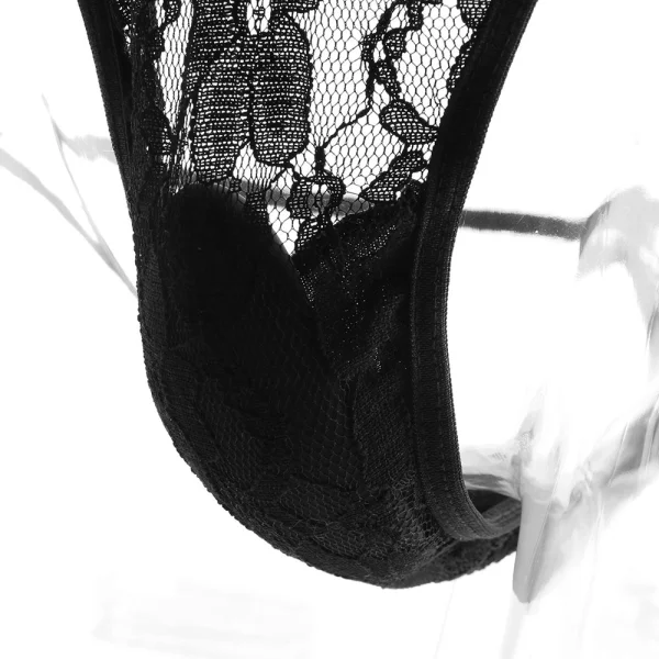 Premium Ergonomic Remote Panty Set - Black - Each