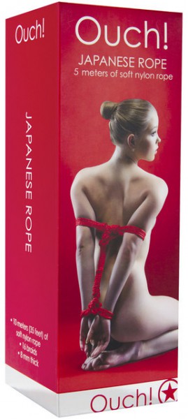 Japanese Rope Red 5 metre Length