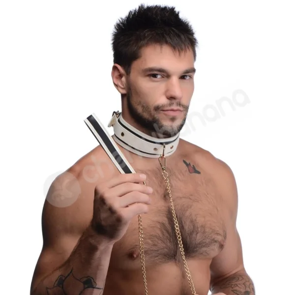 Kink In The Dark Glowing Collar & Lead