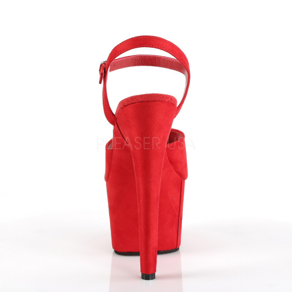 7 inches Heel, 2 3/4 inches PF Ankle Strap Sandal w/ Wrapped PF Bottom — image 4 of 20