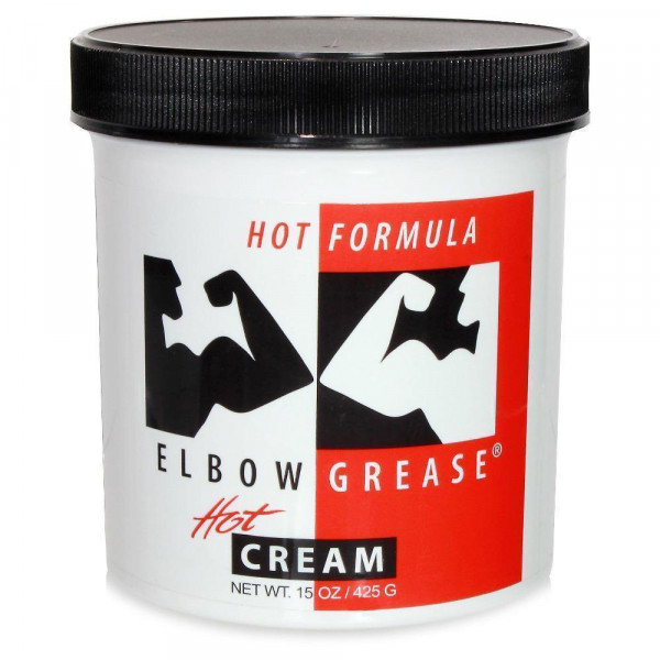 Elbow Grease Hot Cream - Oil-Based Lube | 15oz
