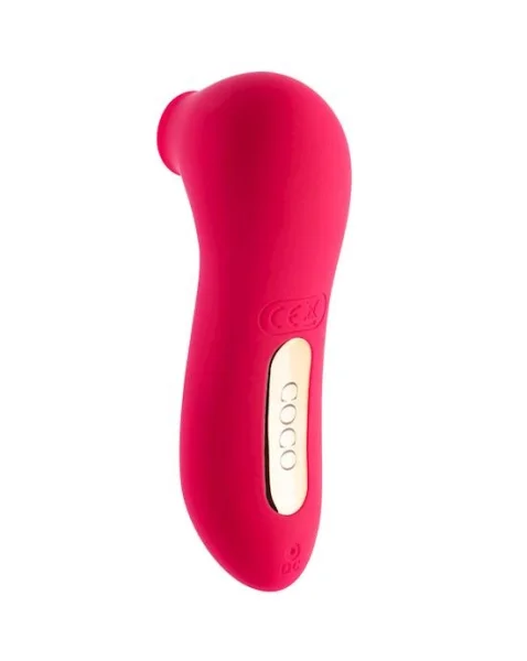 Share Satisfaction Coco Suction Vibrator - Ruby
