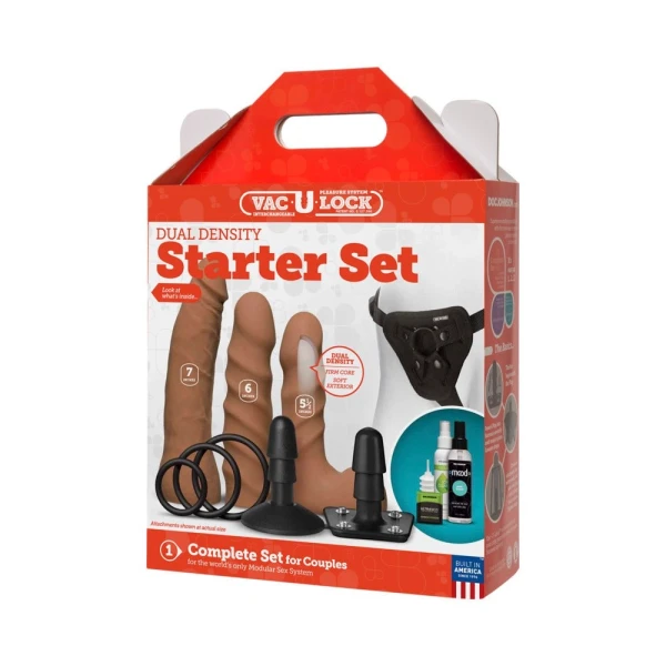 Vac-u-lock - Dual Density Starter Set Caramel