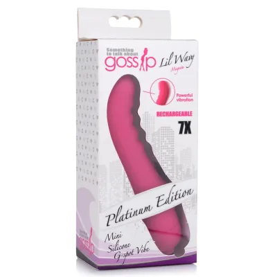 Lil Wavy Mini Silicone G Spot Vibe Magenta