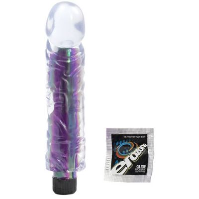Clear Jellie Sleeve w Iridescent Vibe