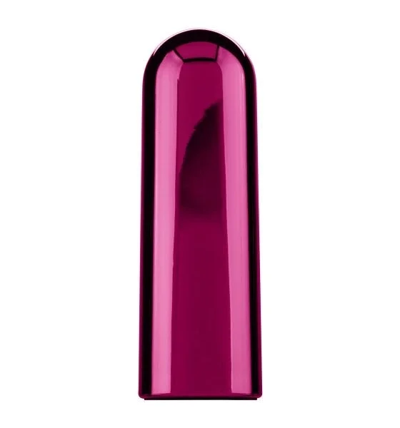 Glam Supercharged Waterproof Rechargeable Power Bullet By CalExotics - Silver