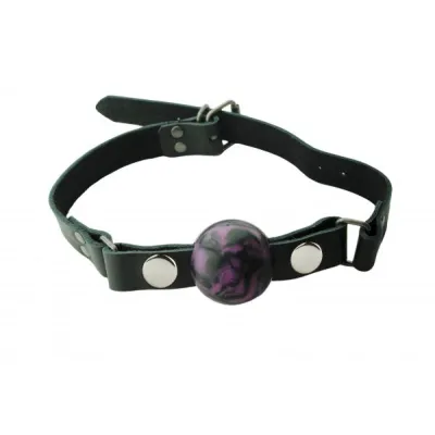 Spartacus Nickel Free Hardware Small Ball Gag Black O S