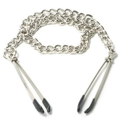 Tweezer Nipple Clamp with Chain