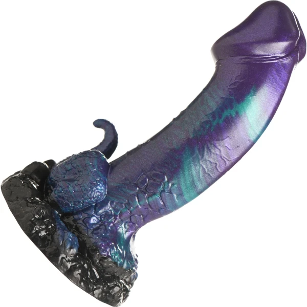 Dino-Dick 7.25" Silicone Suction Cup Dildo By Creature Cocks - Large