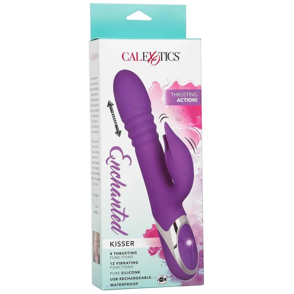 Thrusting Dual-Action Vibrator - Incredible G-Spot and Clitoral Stimulation!