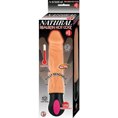 Natural Realskin Hot Cock 1 Flesh
