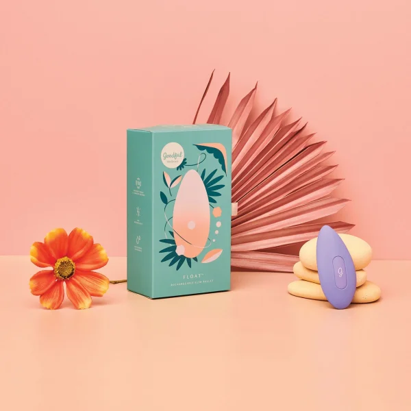 Goodful Wellness Float Rechargeable Waterproof Slim Silicone Clitoral Vibrator