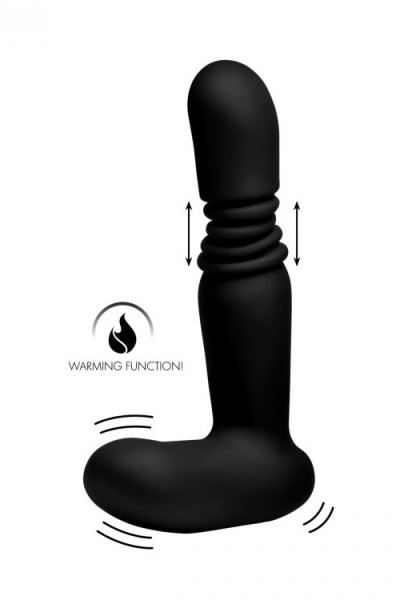 Under Control 5" Thrusting Silicone Butt Plug with Remote