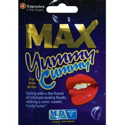 Max Yummy Cummy 4 ct Packet