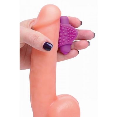 Frisky Couples Finger Vibe Cock Ring