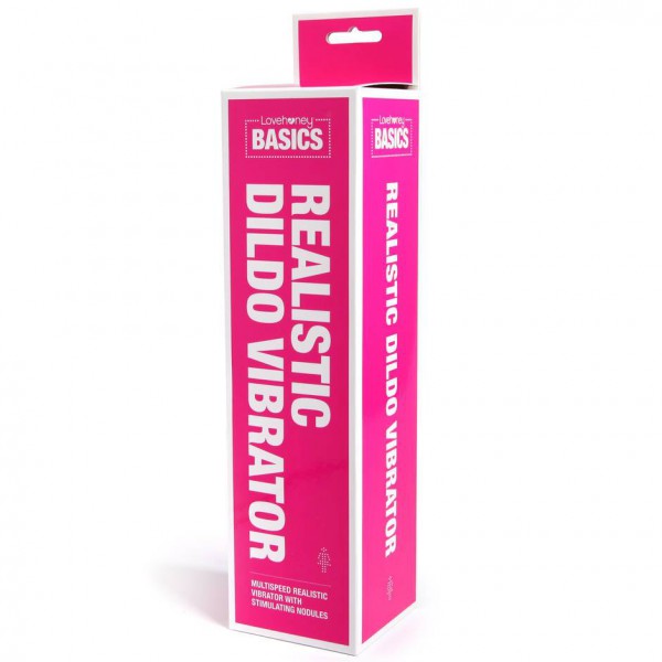 BASICS Realistic Dildo Vibrator 6 Inch