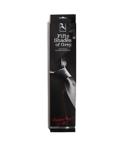 Fifty Shades of Grey Christian Grey Silver Tie