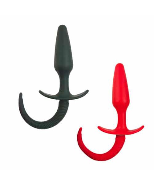 Classic Silicone Butt Plug with Tail