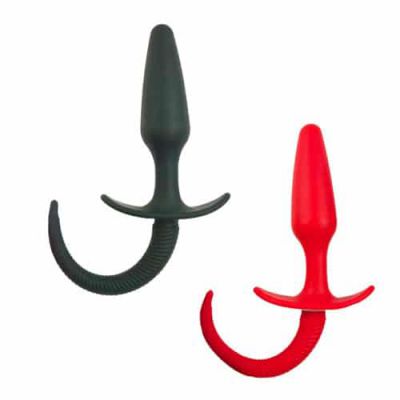 Classic Silicone Butt Plug with Tail