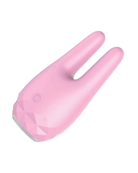 Diamonds - The Countess Mini Rabbit Ears Massager (Pink)