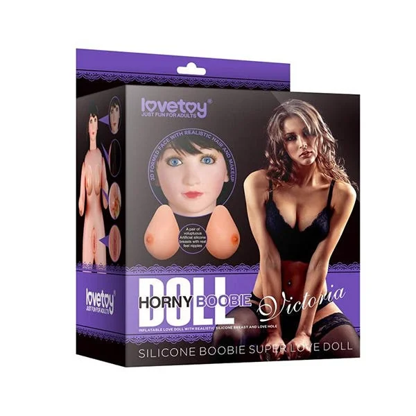 Lovetoy Victoria Silicone Brunette Boobie Super Love Doll