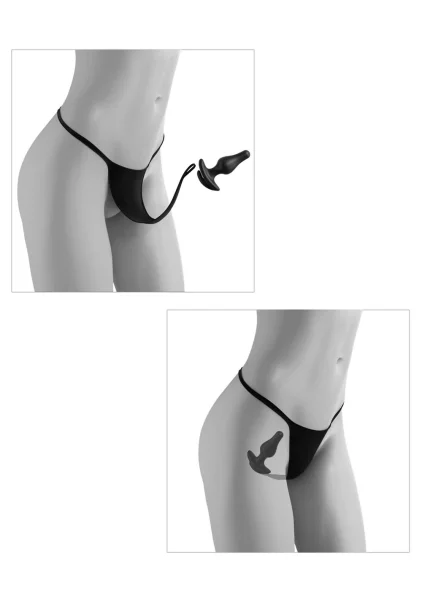 Pipedream Products Hookup Panties Crotchless Pleasure Pearls