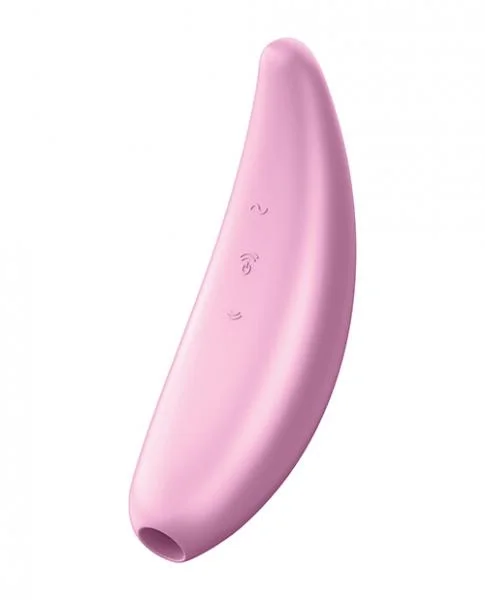 Satisfyer Curvy 3+ Pink App Controlled Vibrating Clitoral Stimulator