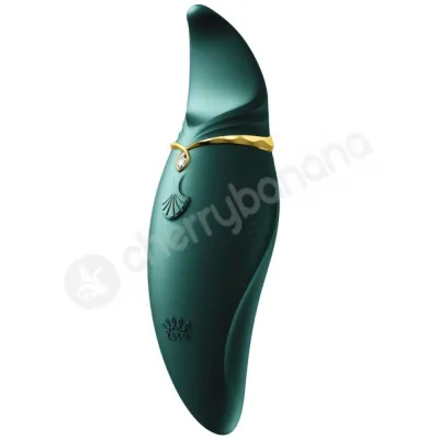 Zalo Hero Jewel Green Licking Motion Clitoral Stimulator