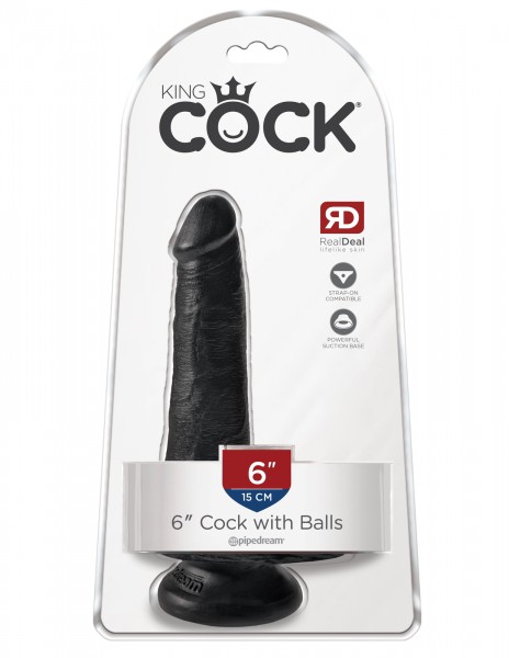 6" Cock + Balls
