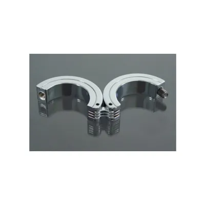 Locking Hinged Cock Ring Silver 2 Inch
