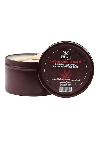 3-in-1 Massage Candle 6oz in Can't Get You Out Of My Sled