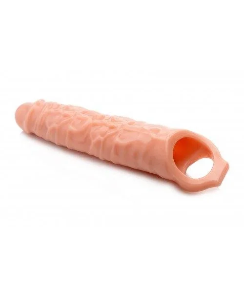 3 Inches Extender Sleeve Beige Penis Extension